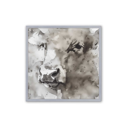 Watercolor Cows Art Print, Set of 2