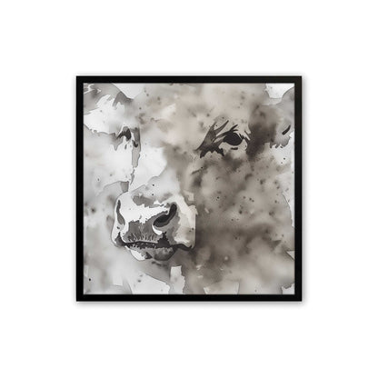 Watercolor Cows Art Print, Set of 2