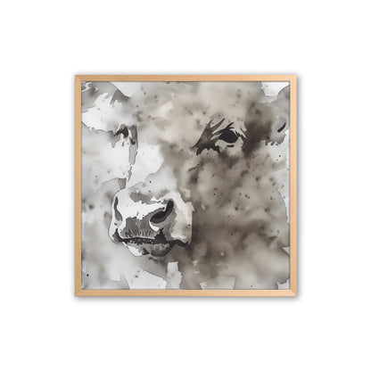 Watercolor Cows Art Print, Set of 2