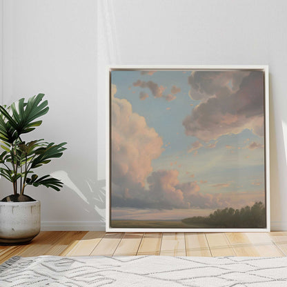 Radiant Evening Clouds II Canvas Print