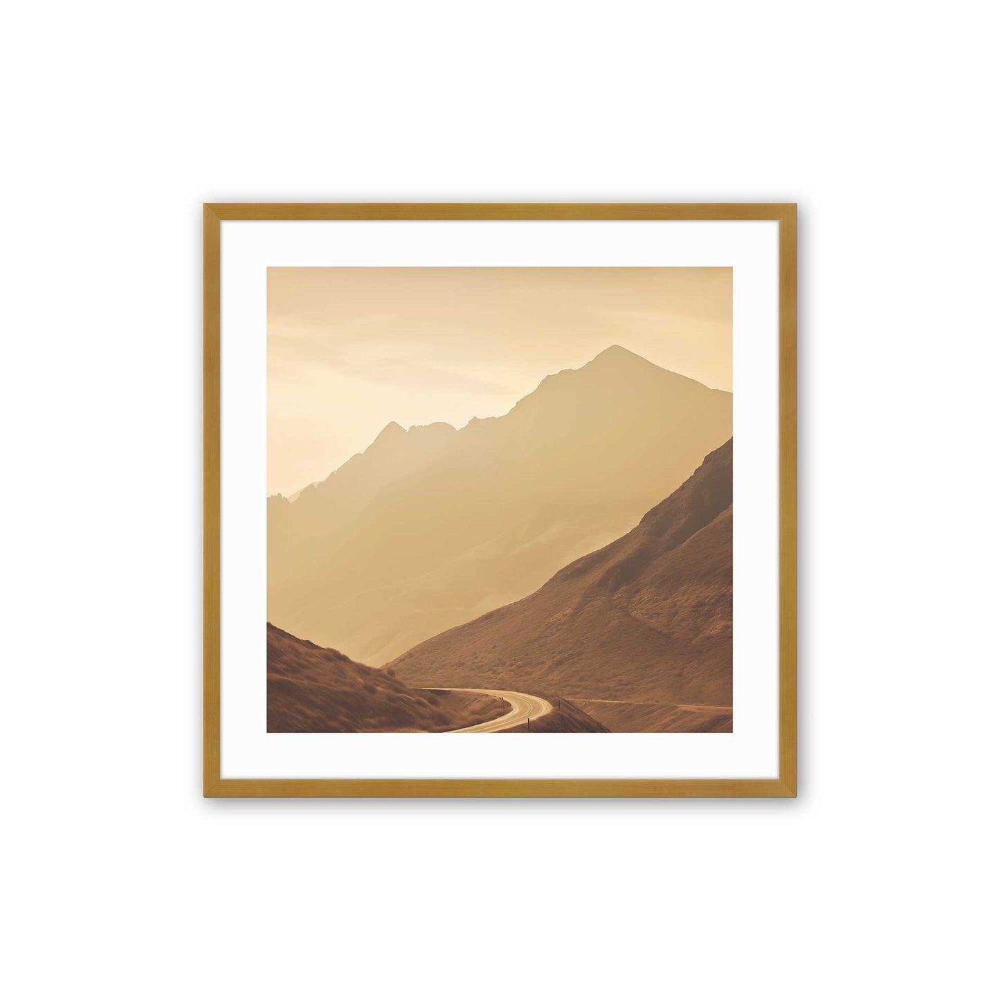 Endless Mountain Roads Art Print, Set of 2
