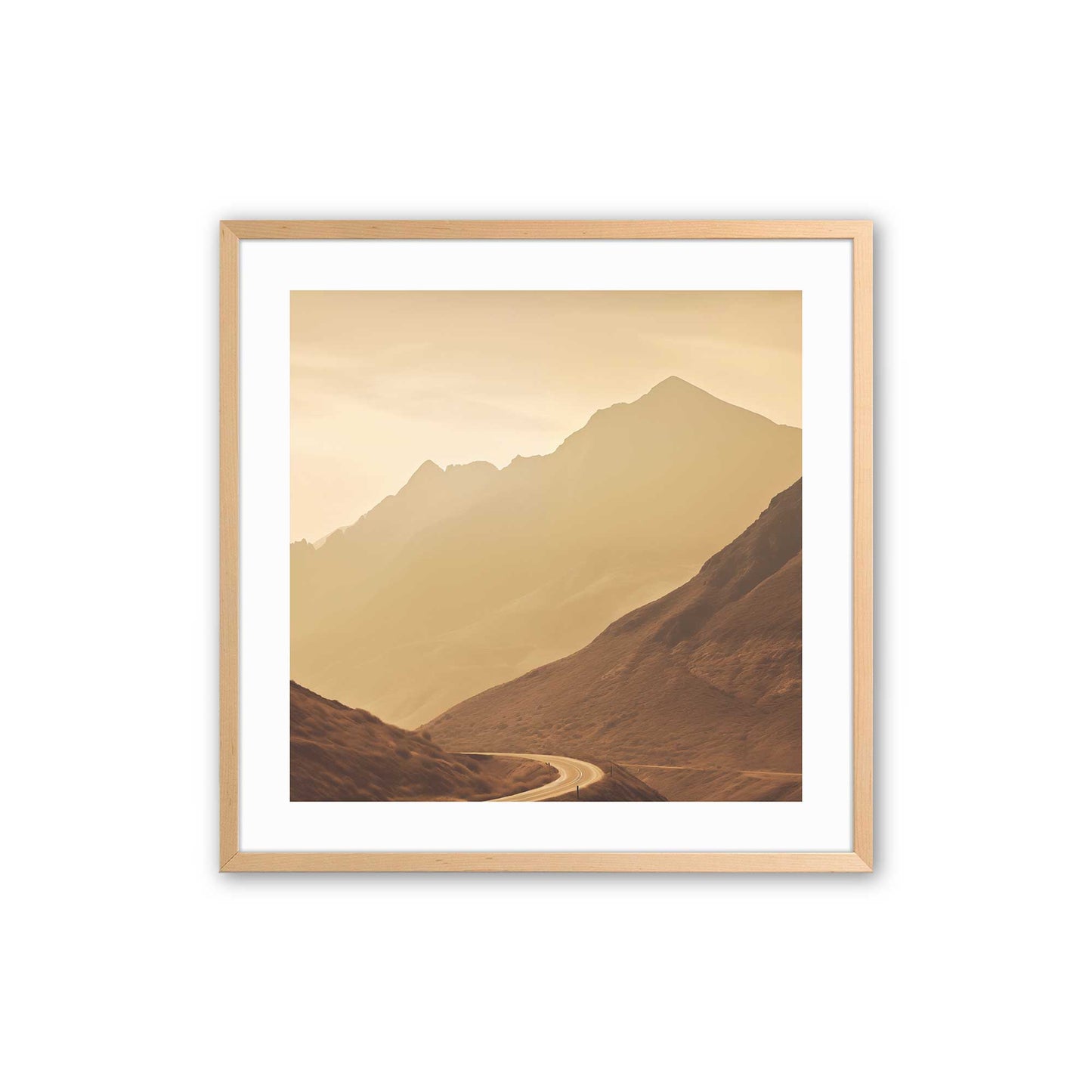 Endless Mountain Roads Art Print, Set of 2