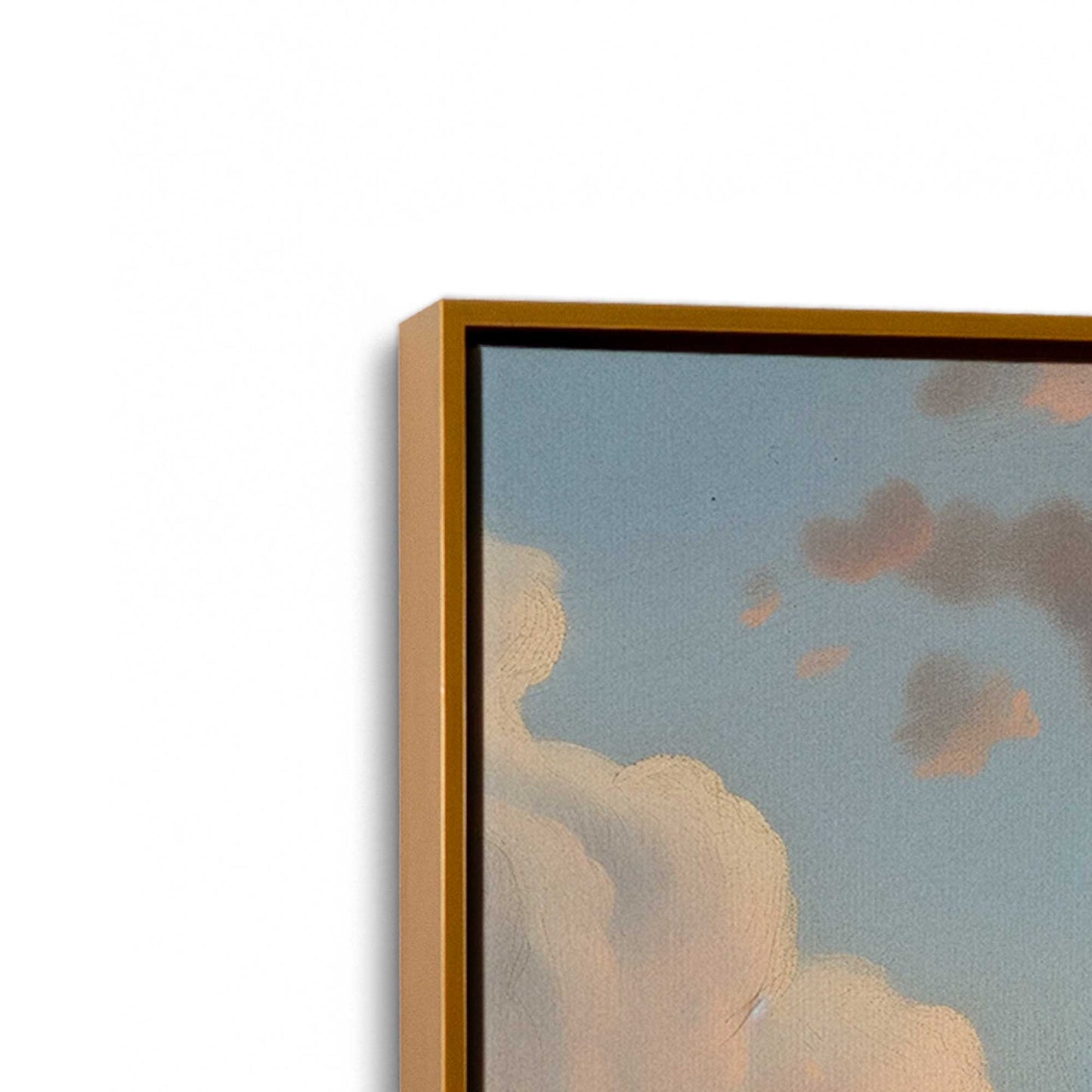 Radiant Evening Clouds Canvas Print, Set of 2