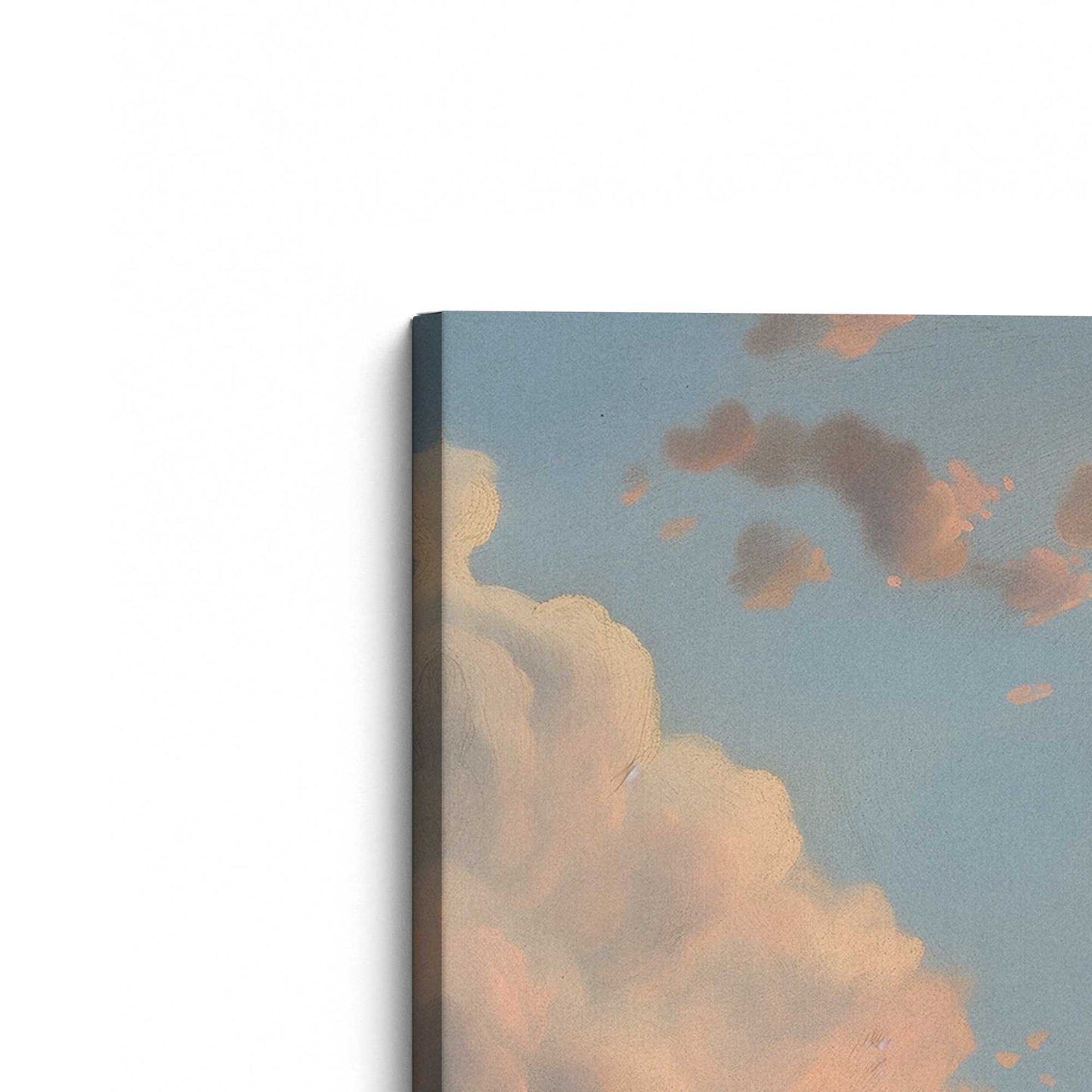 Radiant Evening Clouds Canvas Print, Set of 2