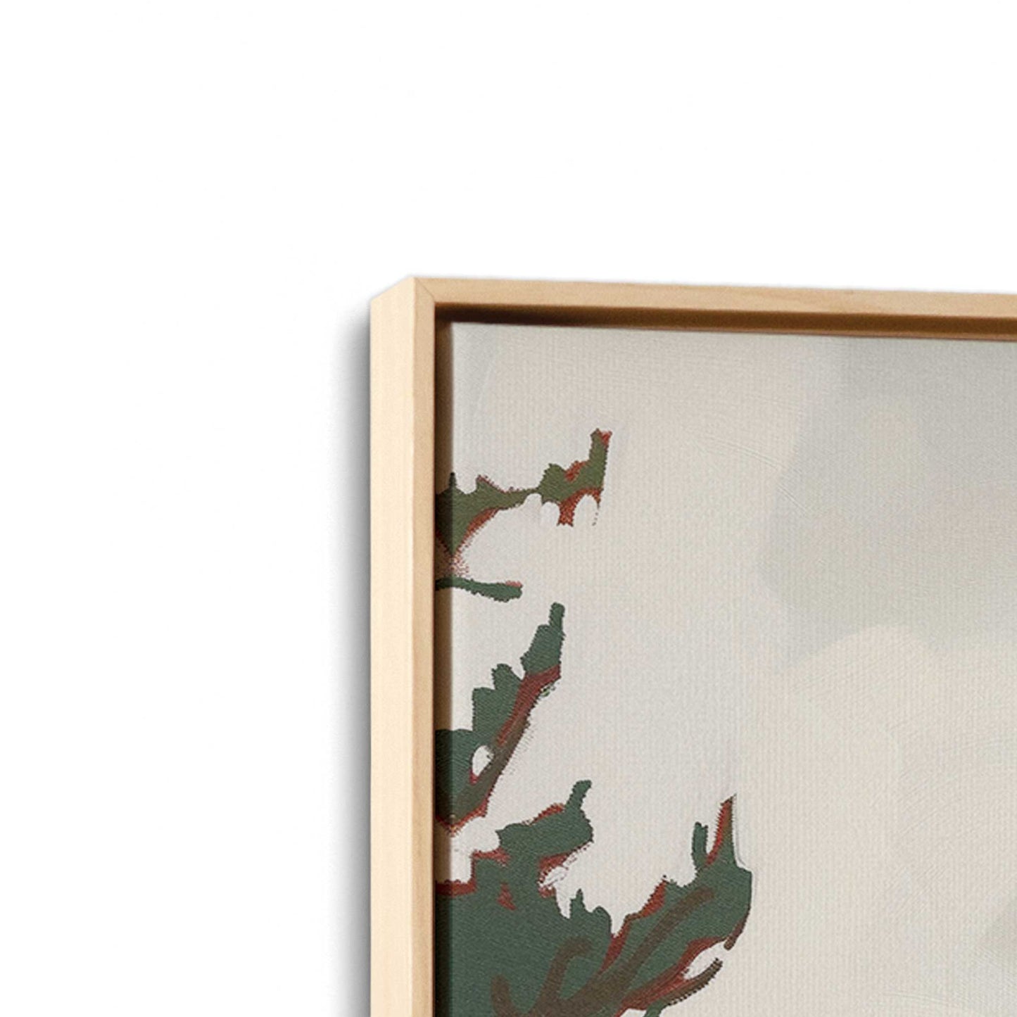 Bold Rocks and Pines Canvas Print, Set of 2