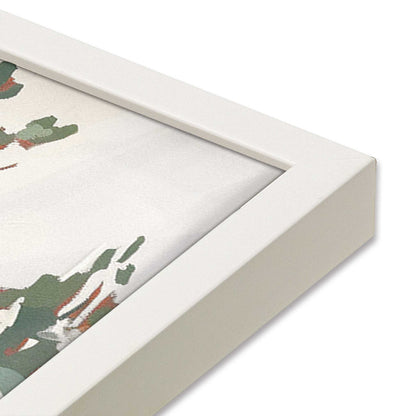 Bold Rocks and Pines Art Print, Set of 2