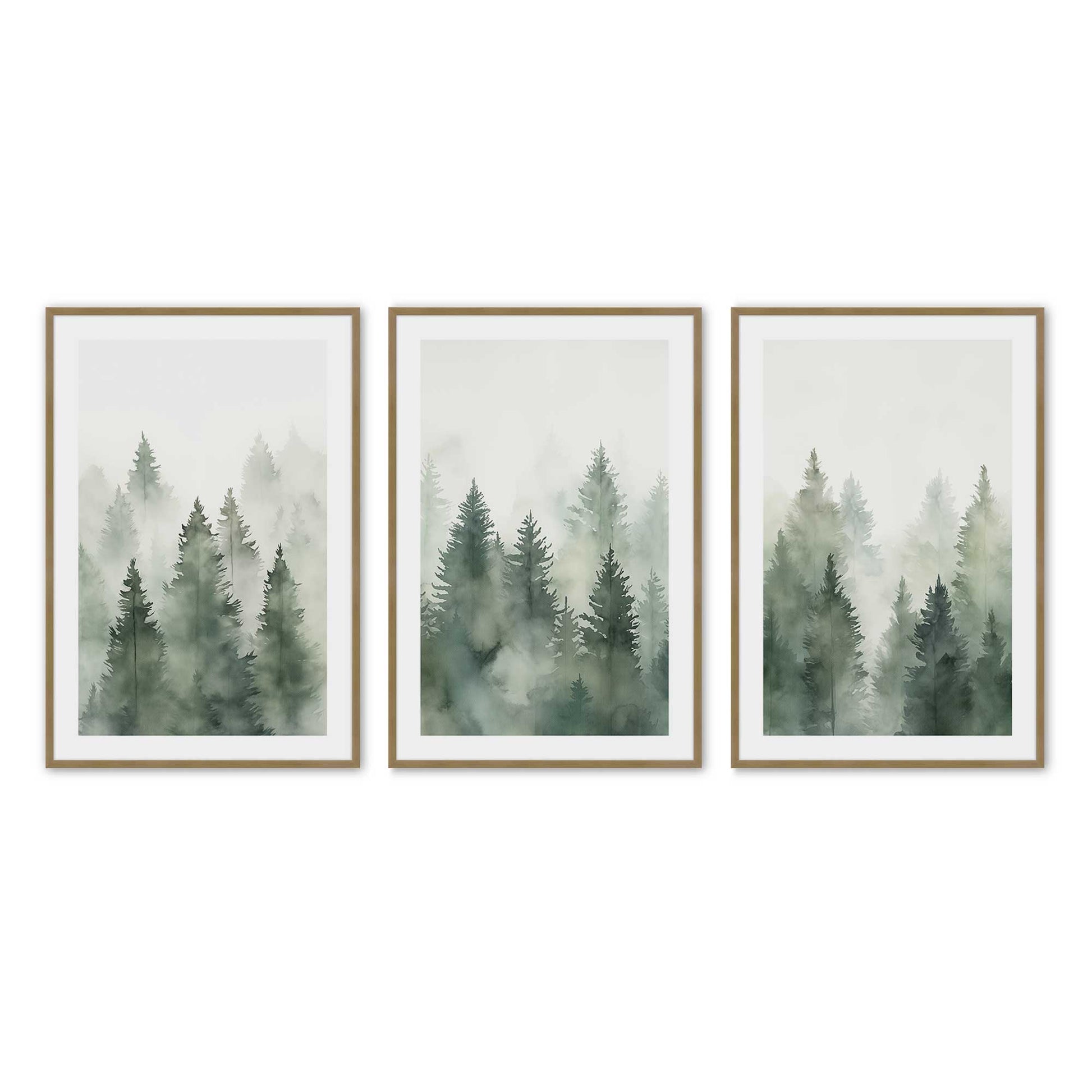[Color:Brushed Gold], Picture of art in a Brushed Gold frame