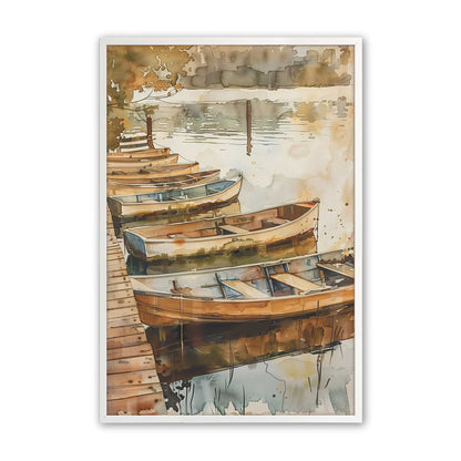 [Color:Opaque White], Picture of art in a Opaque White frame