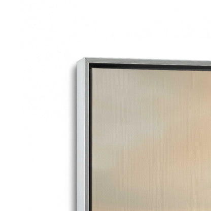 [Color:Polished Chrome], Picture of art in a Polished Chrome frame at an angle