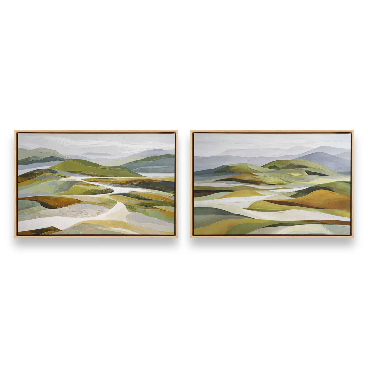 [Color:American Maple], Picture of art in a American Maple frame