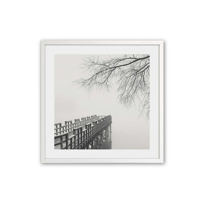 [Color:Opaque White], Picture of art in a Opaque White frame