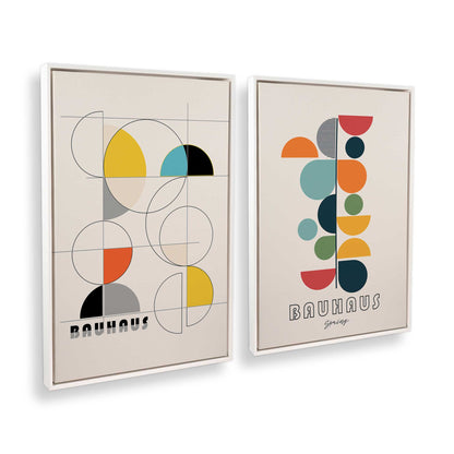 [Color:Opaque White], Picture of art in a White frame at an angle
