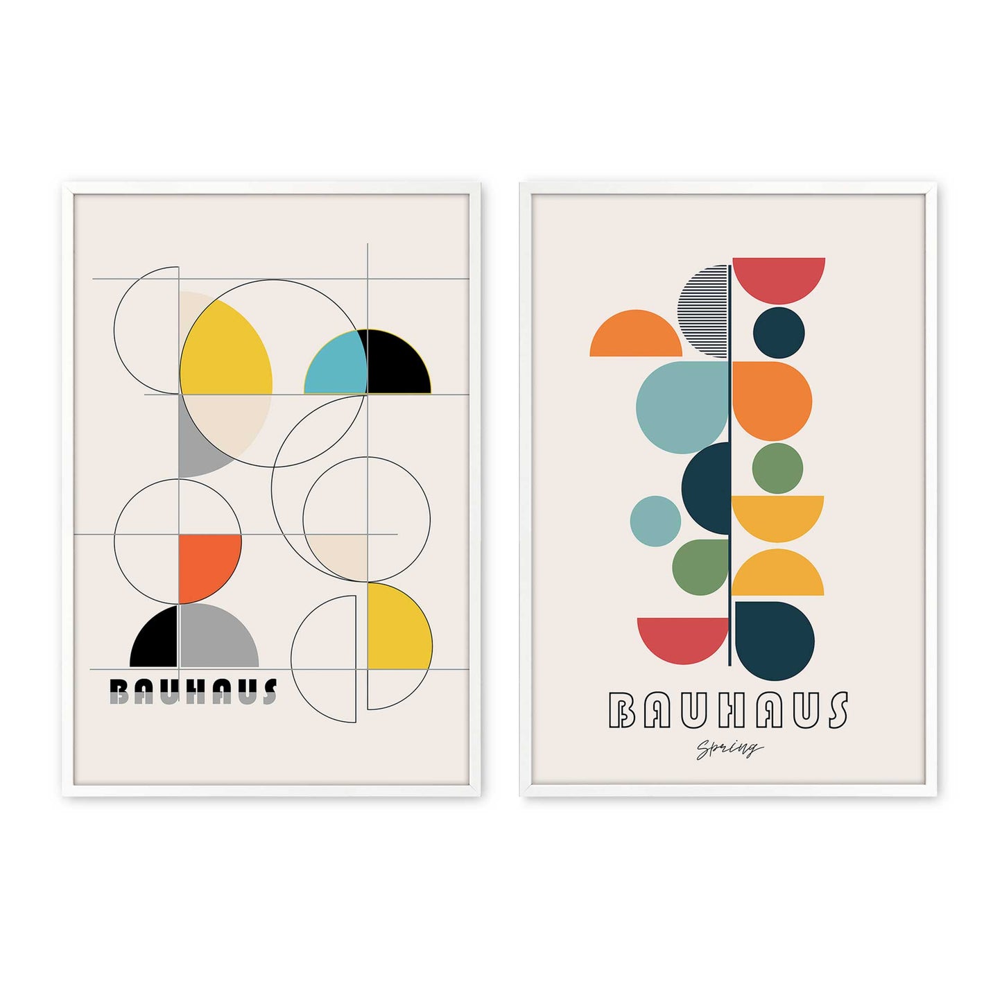 [Color:Opaque White], Picture of art in a Opaque White frame