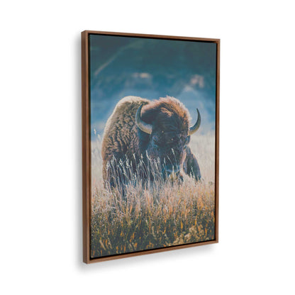 [Color:Walnut], Picture of the corner of the art