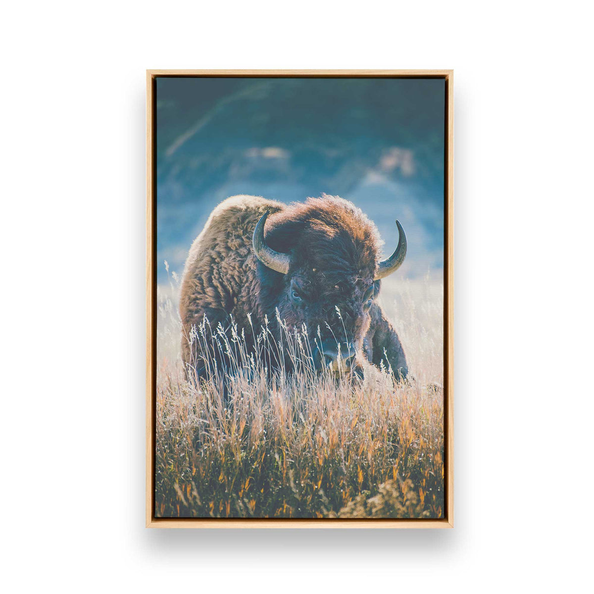 [Color:American Maple], Picture of art in a American Maple frame