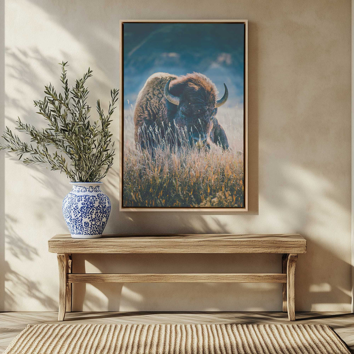 Picture of art in a room