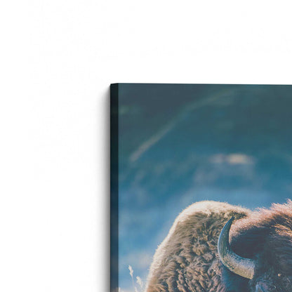 [Color:Stretched Canvas], Picture of the corner of the art