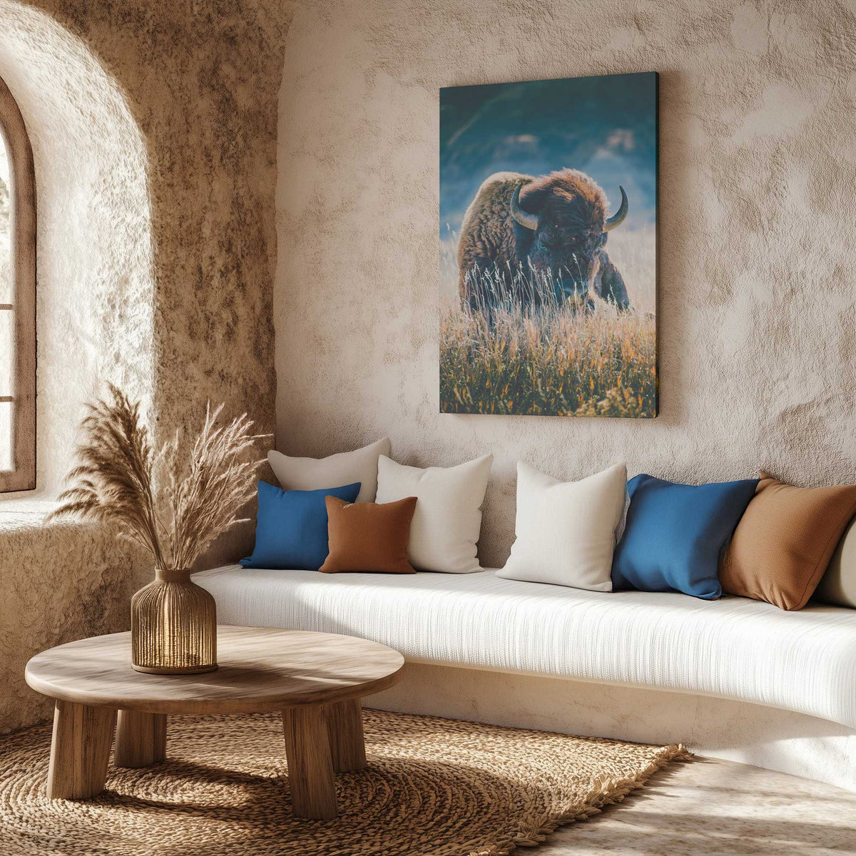 Picture of art in a room