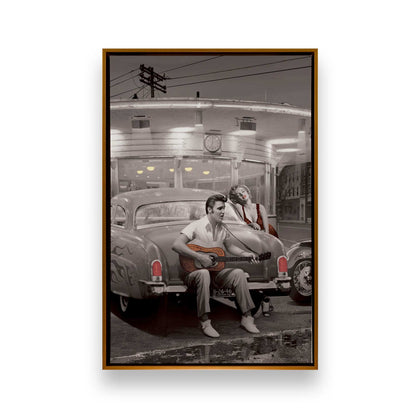 [Color:Polished Gold], Picture of art in a Polished Gold frame