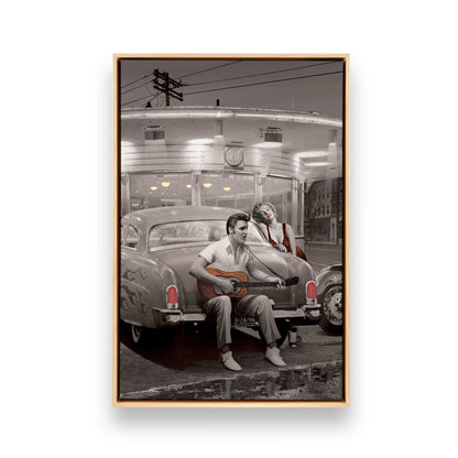 [Color:American Maple], Picture of art in a American Maple frame