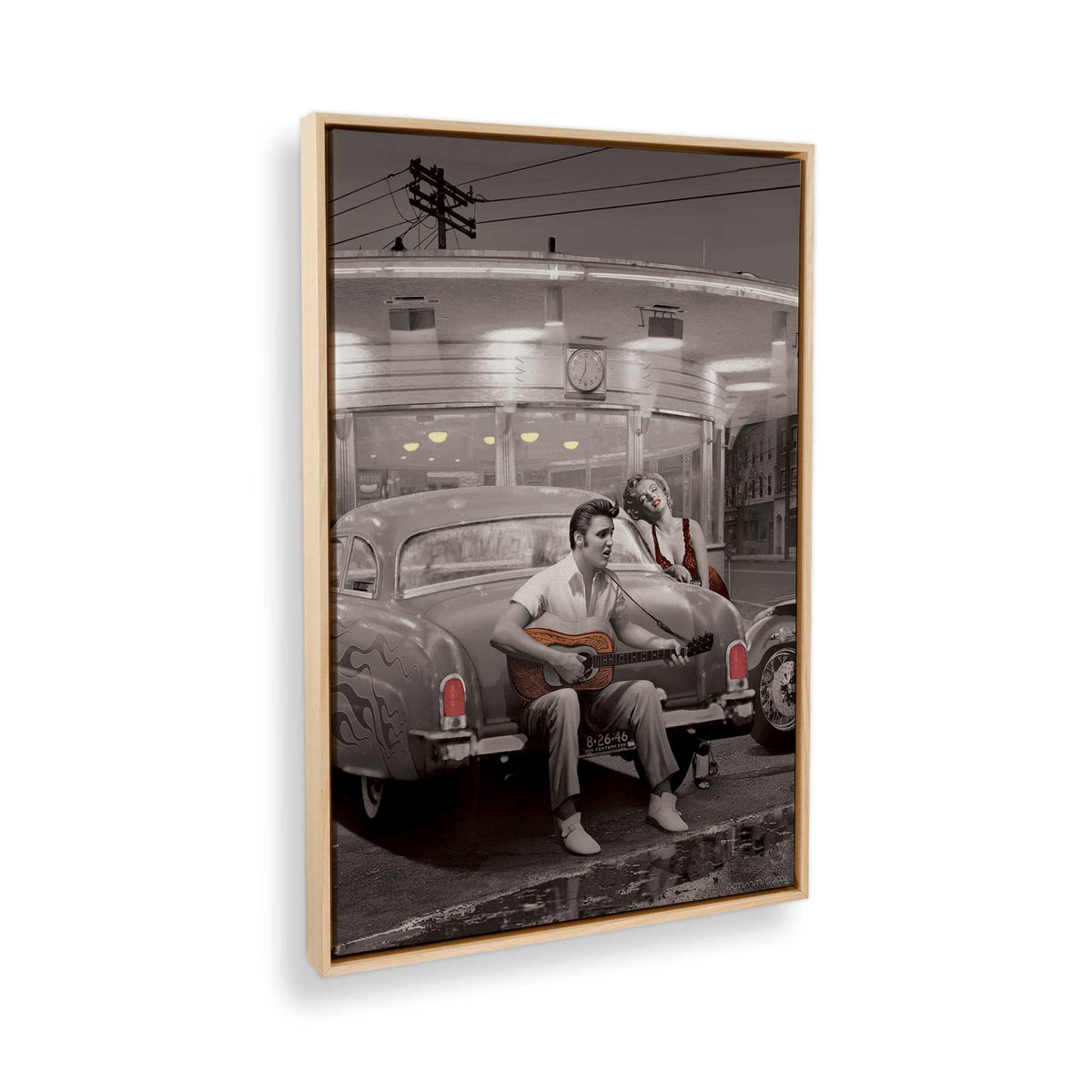 [Color:American Maple], Picture of the corner of the art