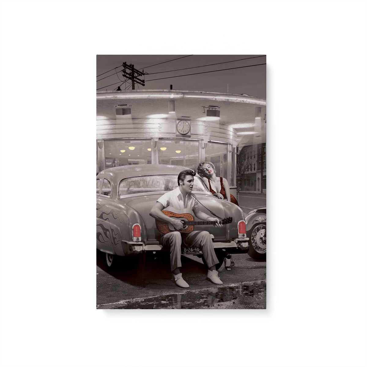 [Color:Stretched Canvas], Picture of art