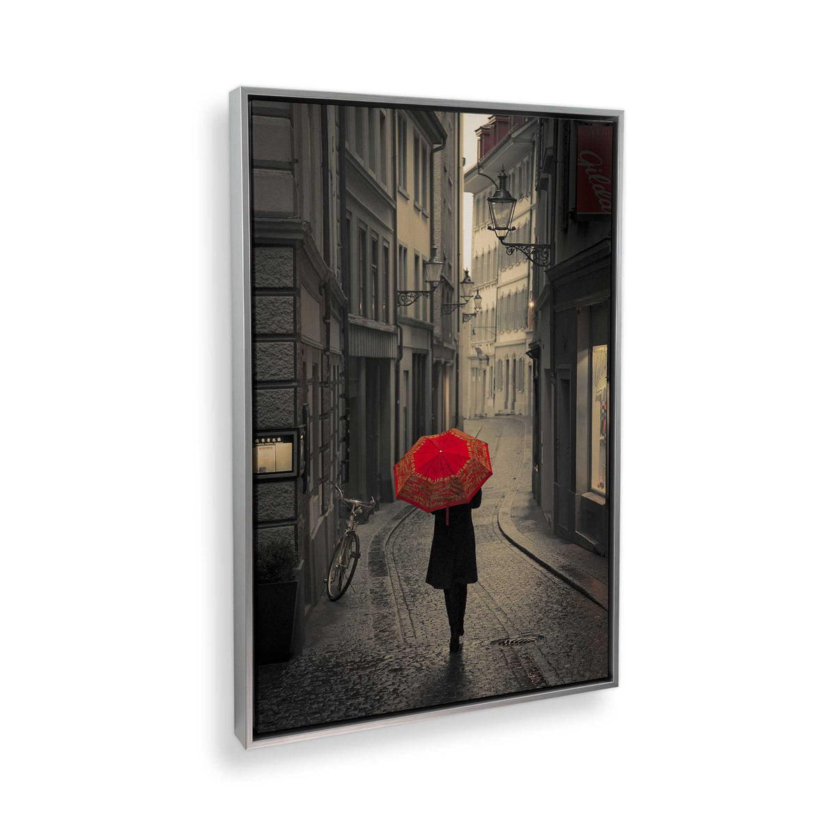 [Color:Polished Chrome], Picture of the corner of the art