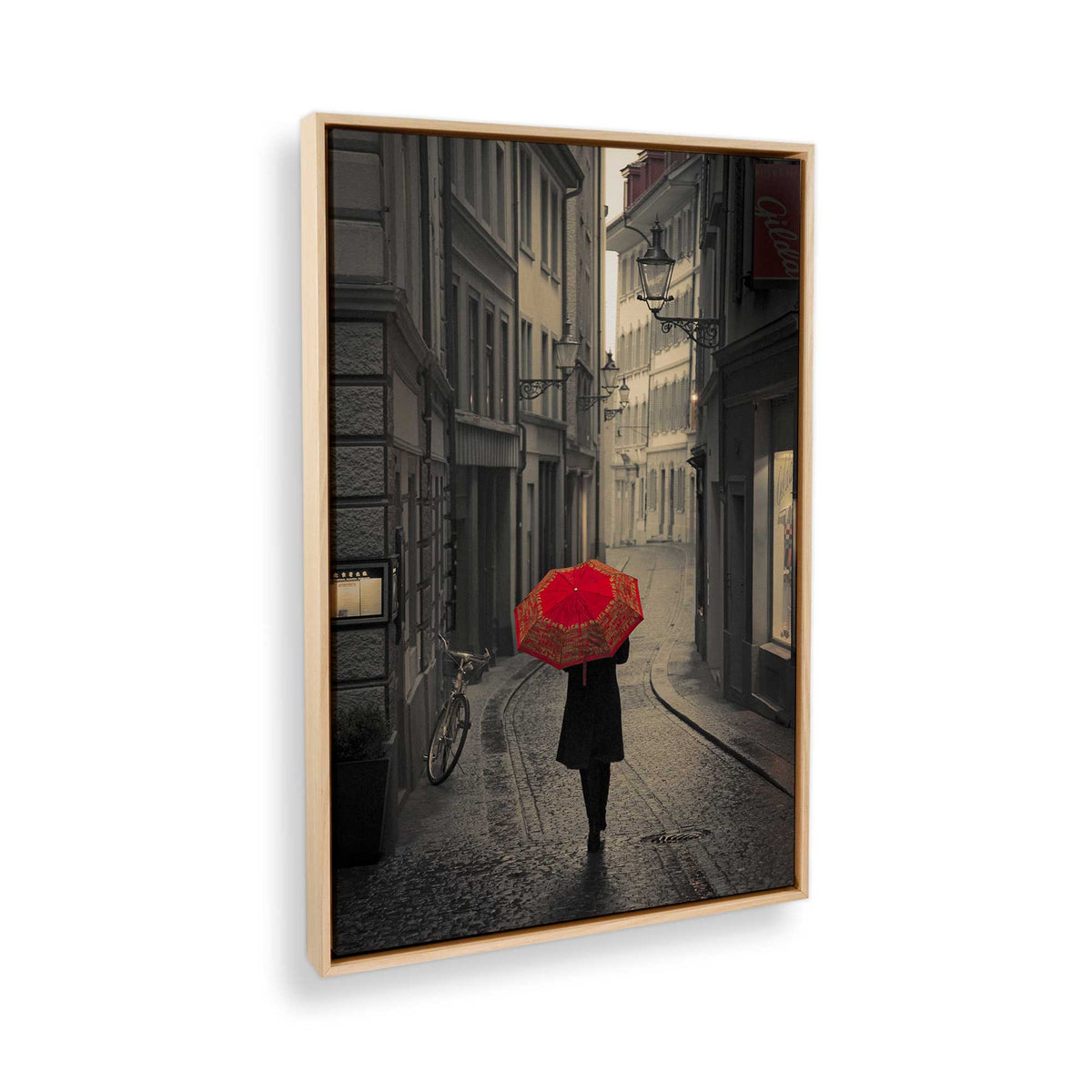 [Color:American Maple], Picture of the corner of the art