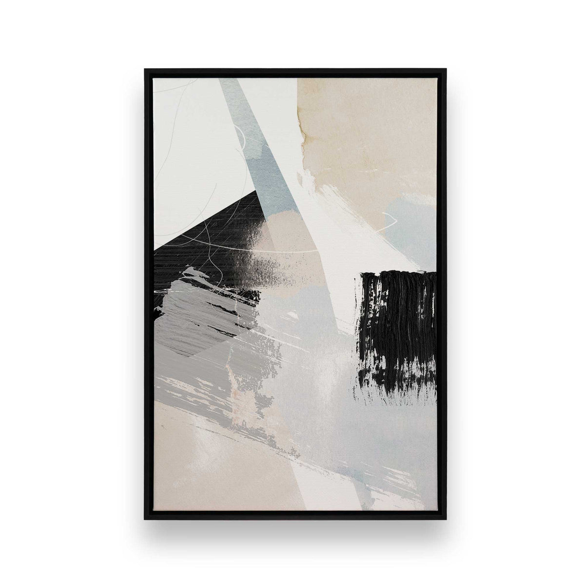 [Color:Satin Black], Picture of art in a Satin Black frame
