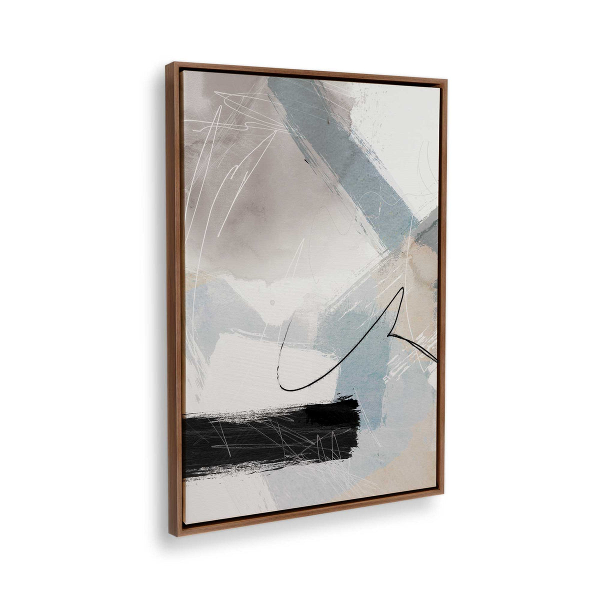 [Color:Walnut], Picture of the corner of the art