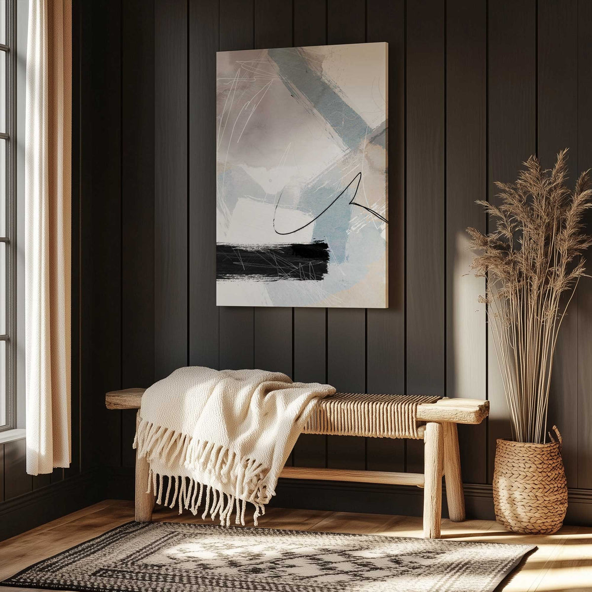 Picture of art in a room