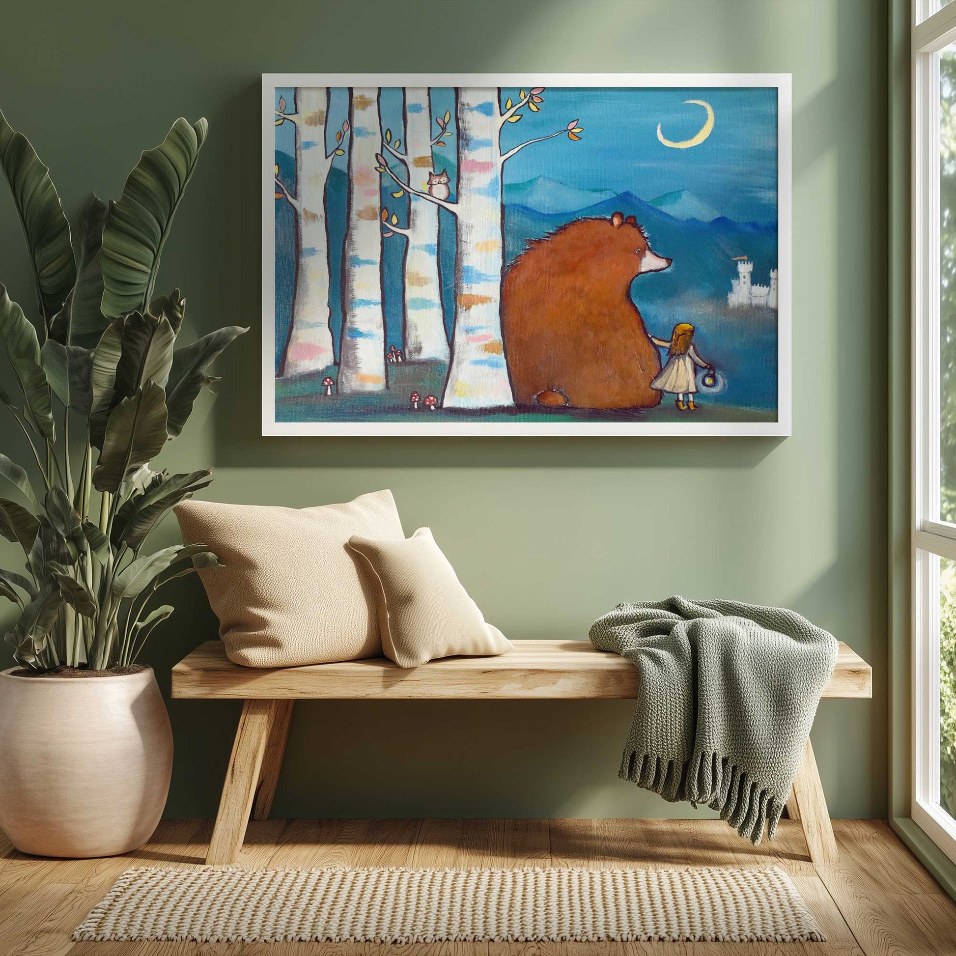 [LIFESTYLE],[SPECIAL], Art in a room