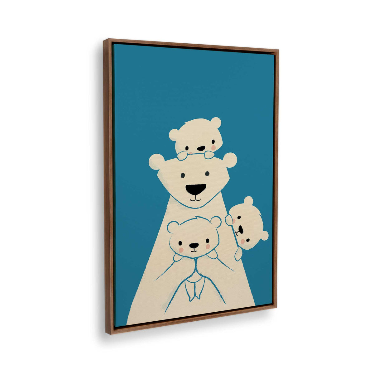 [Color:Walnut], Picture of the corner of the art