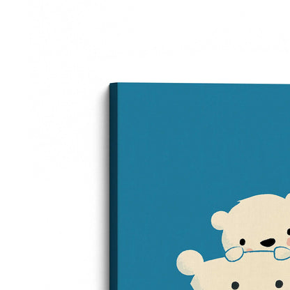 [Color:Stretched Canvas], Picture of the corner of the art