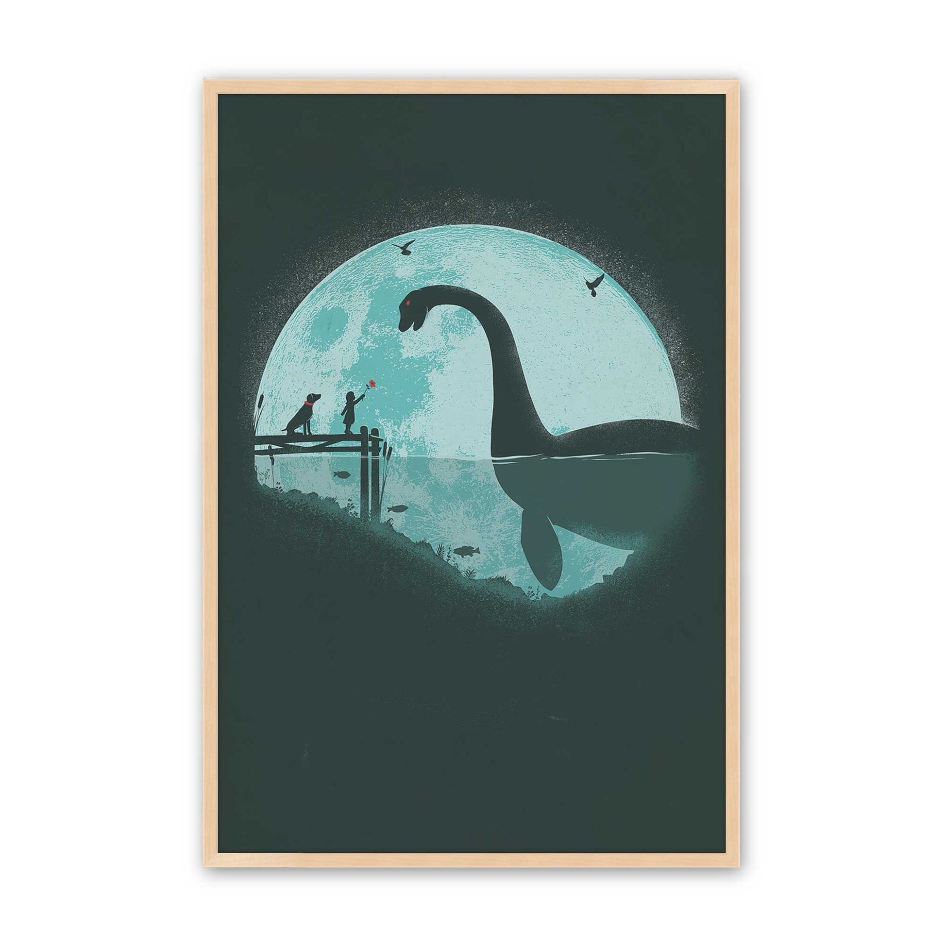 [Color:Raw Maple], Picture of art in a Raw Maple frame