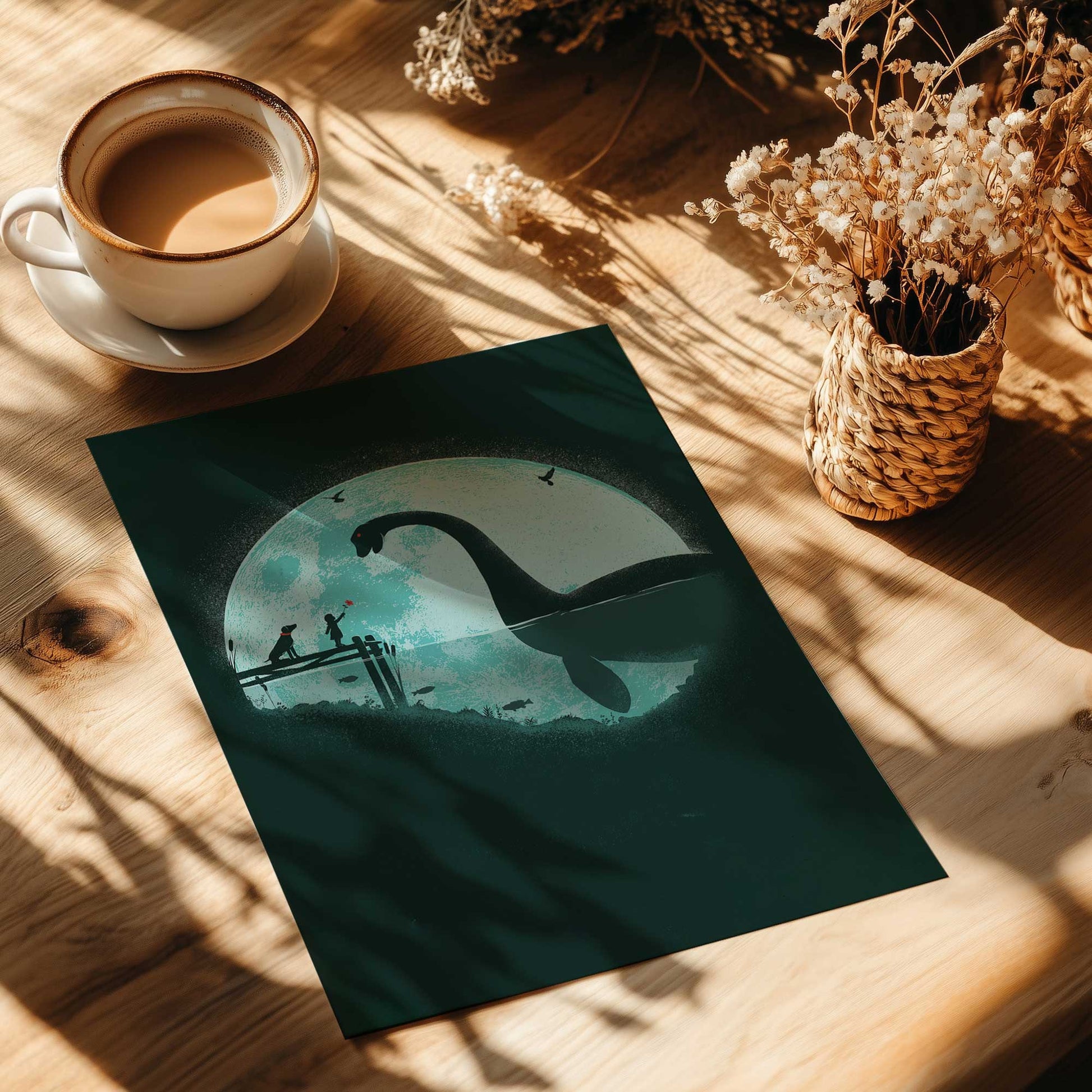 [Color:Rolled Print], Picture of close up of art