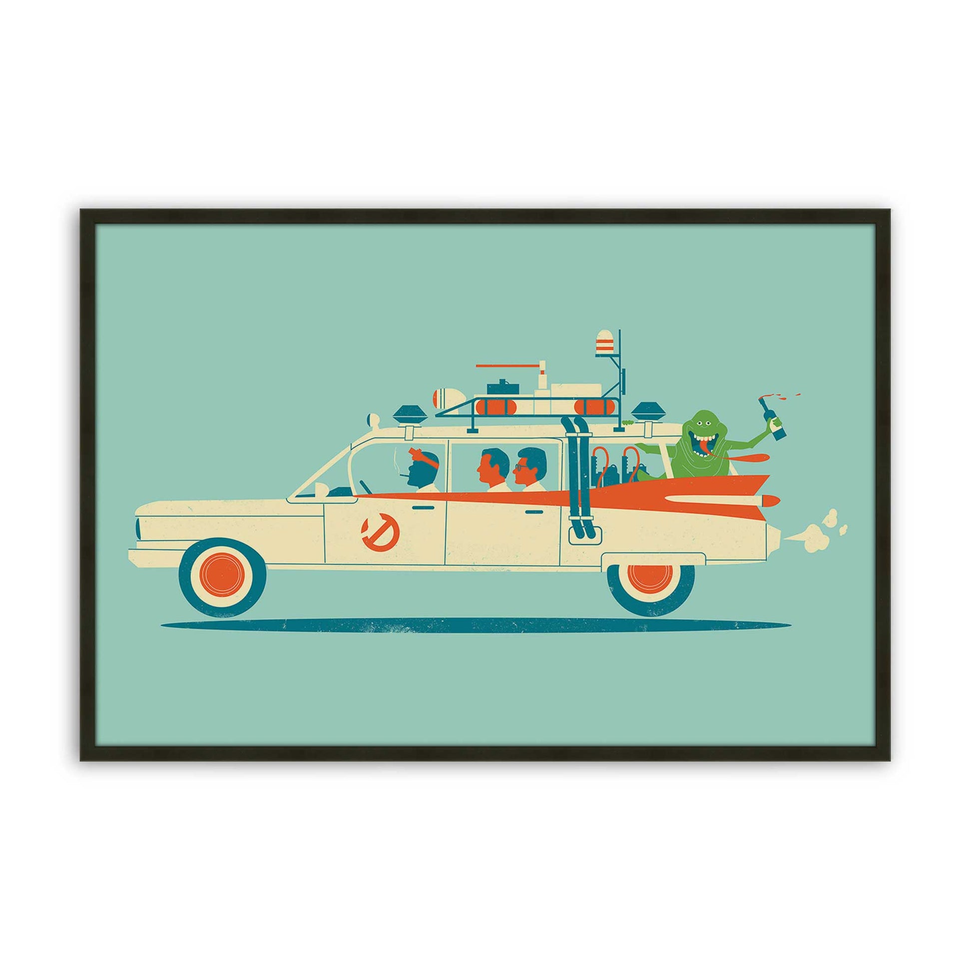 [Color:Satin Black], Picture of art in a Satin Black frame