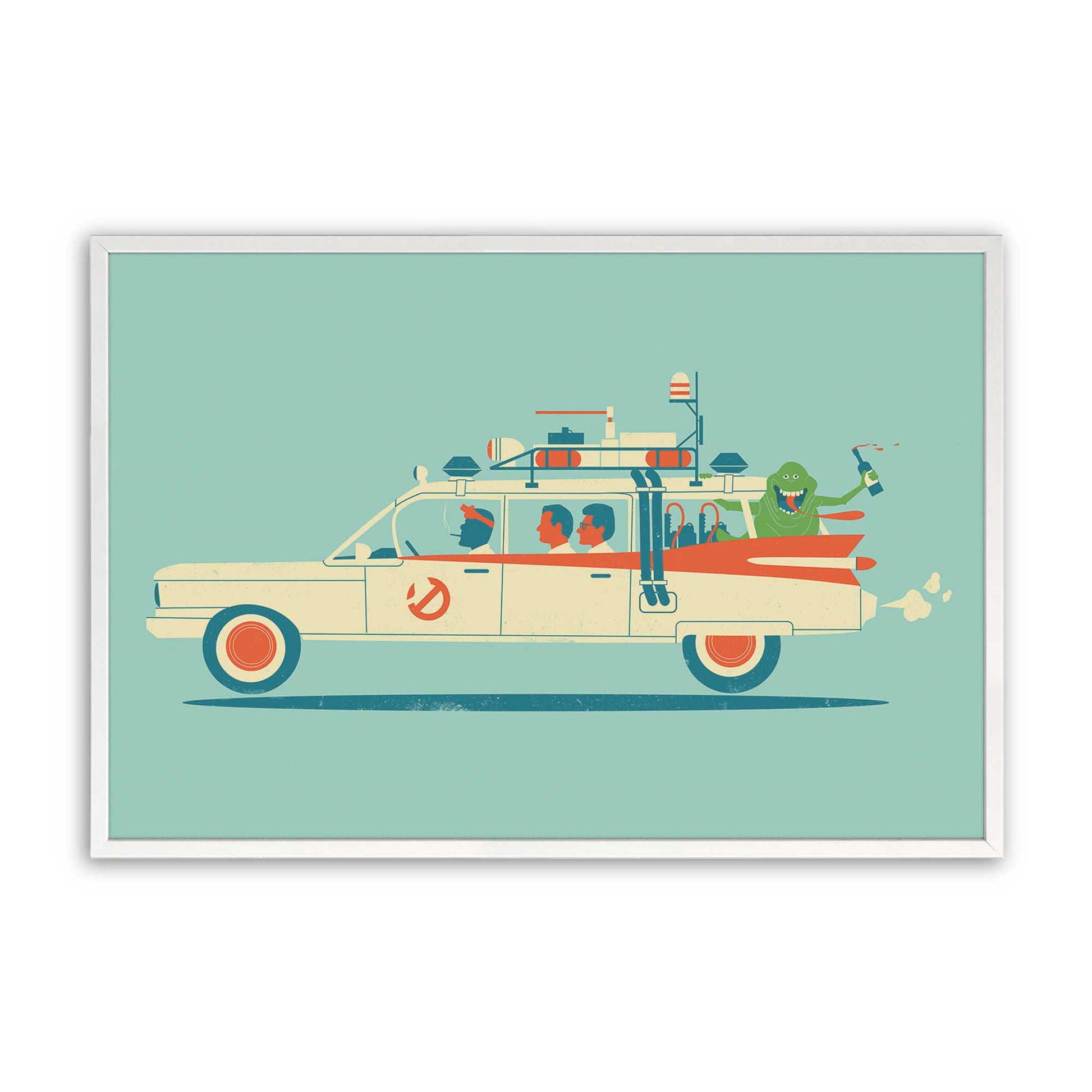 [Color:Opaque White], Picture of art in a Opaque White frame