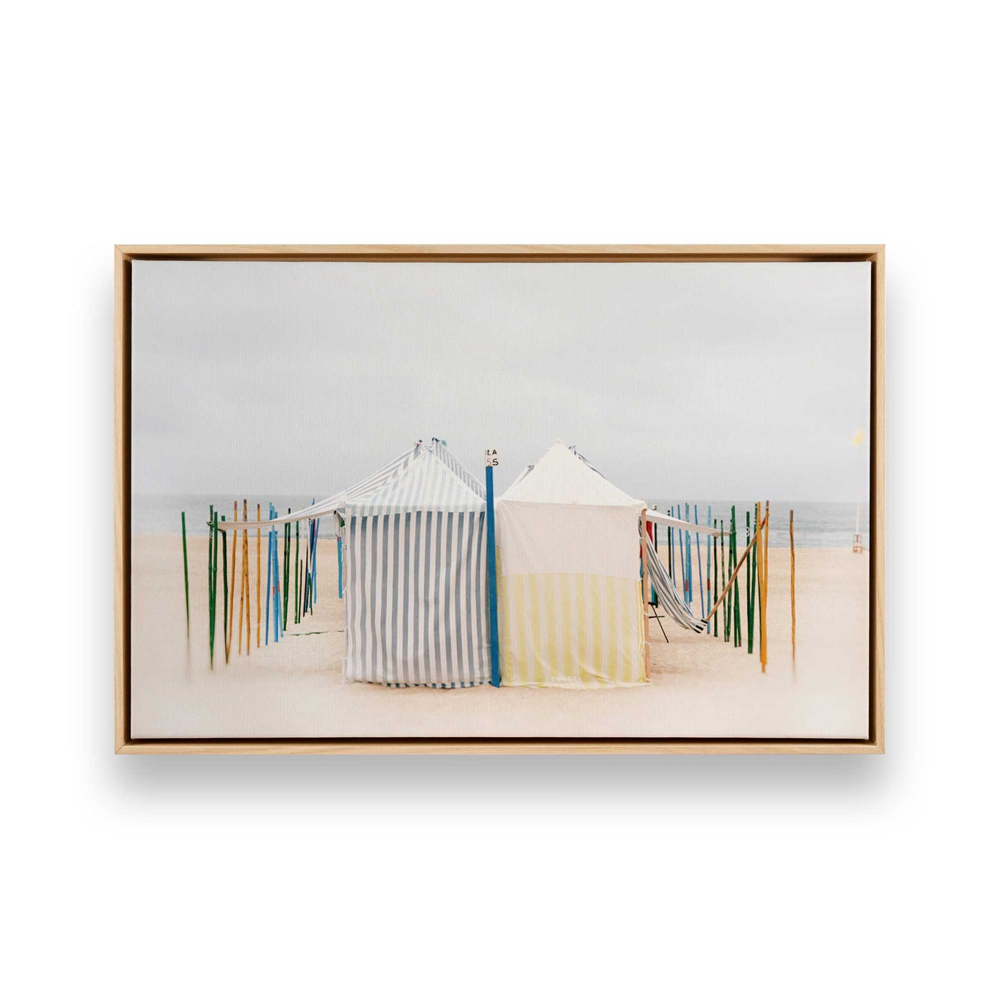 [Color:American Maple], Picture of art in a American Maple frame