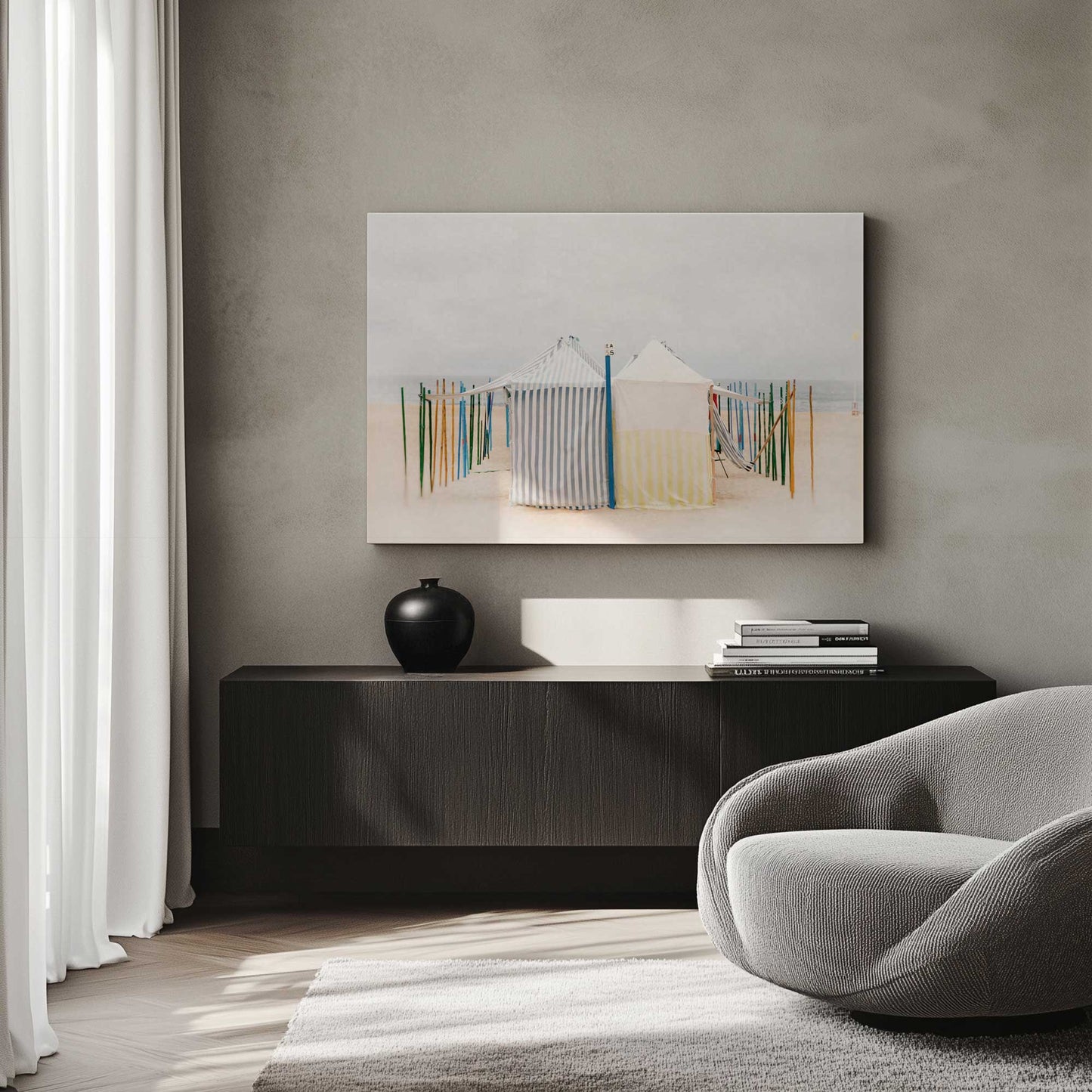 Picture of art in a room