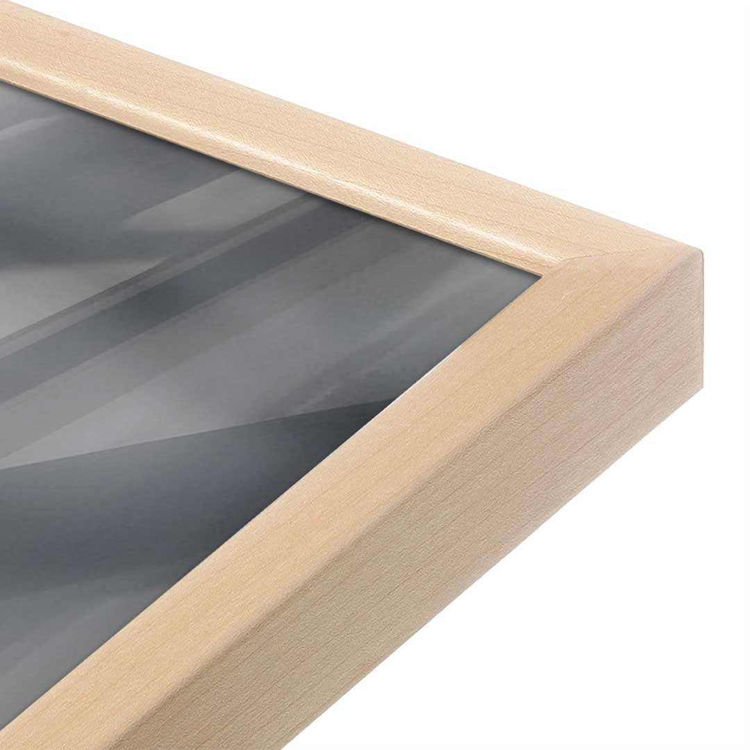 [Color:Raw Maple], Picture of art in a Raw Maple frame at an angle