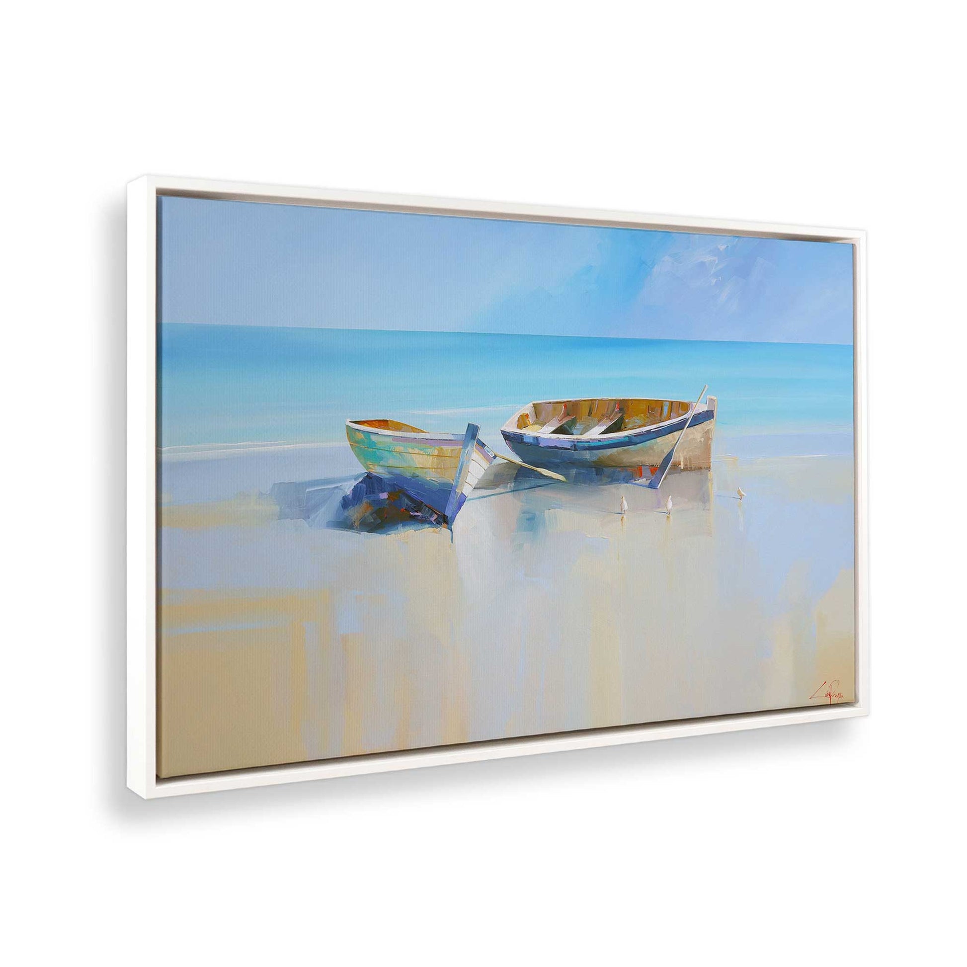 [Color:Opaque White], Picture of the corner of the art