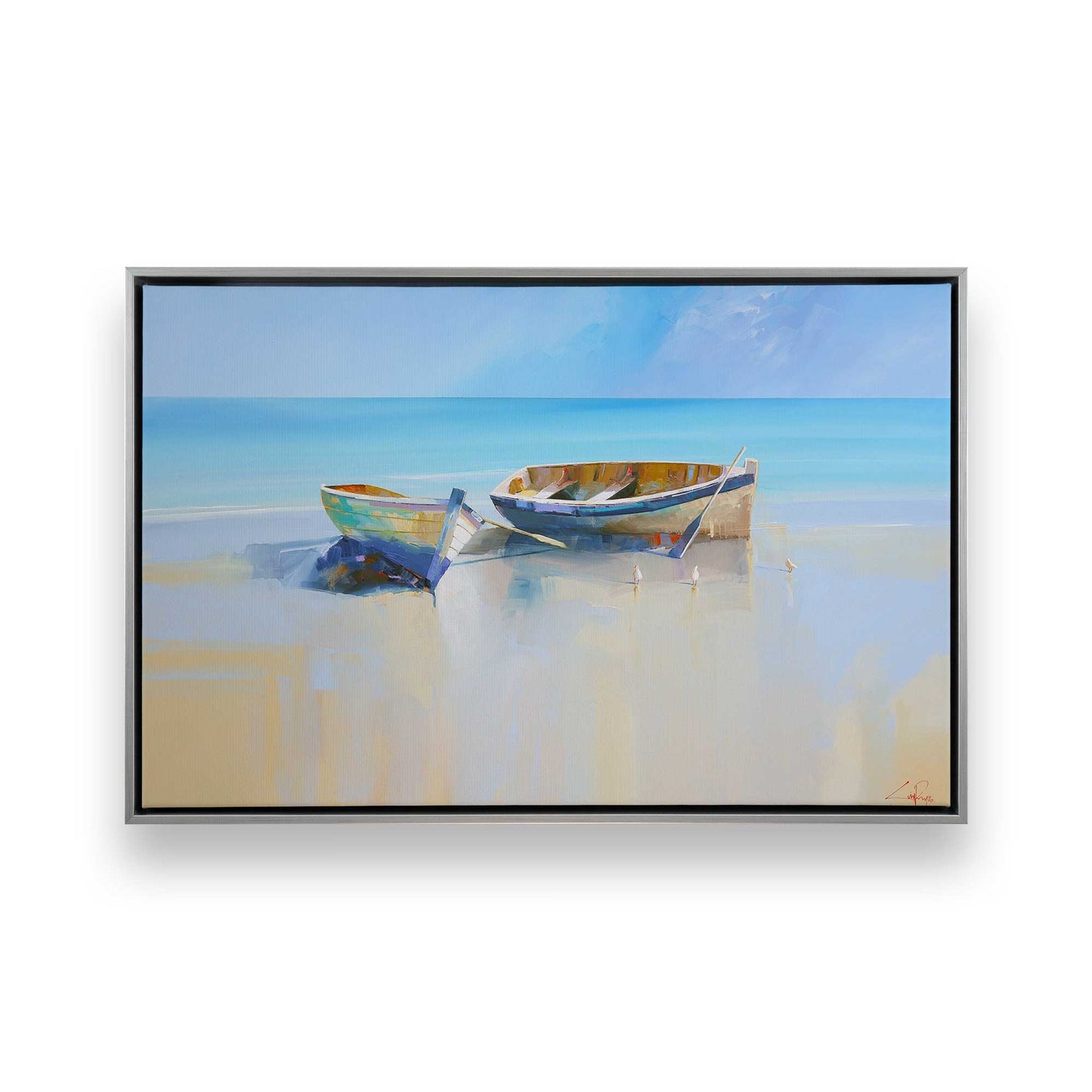 [Color:Polished Chrome], Picture of art in a Polished Chrome frame
