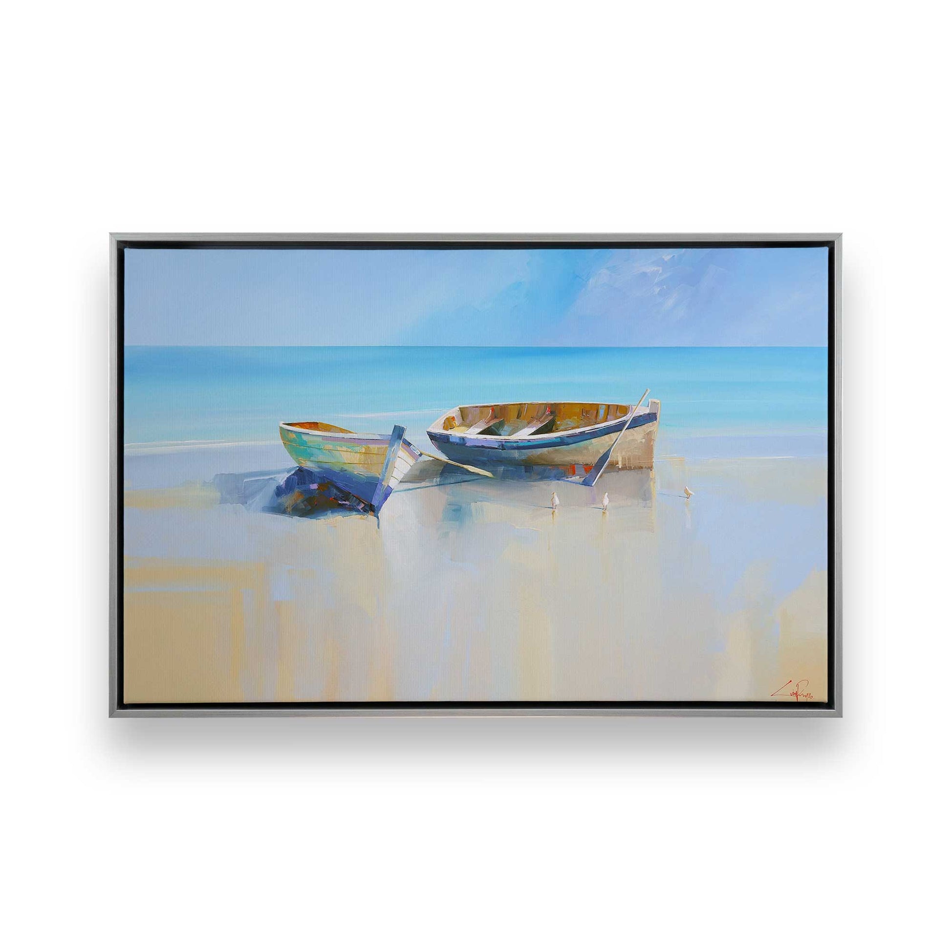 [Color:Polished Chrome], Picture of art in a Polished Chrome frame