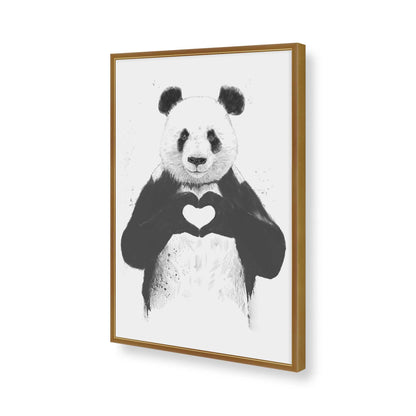 [Color:Polished Gold], Picture of art in a Polished Gold frame of the corner