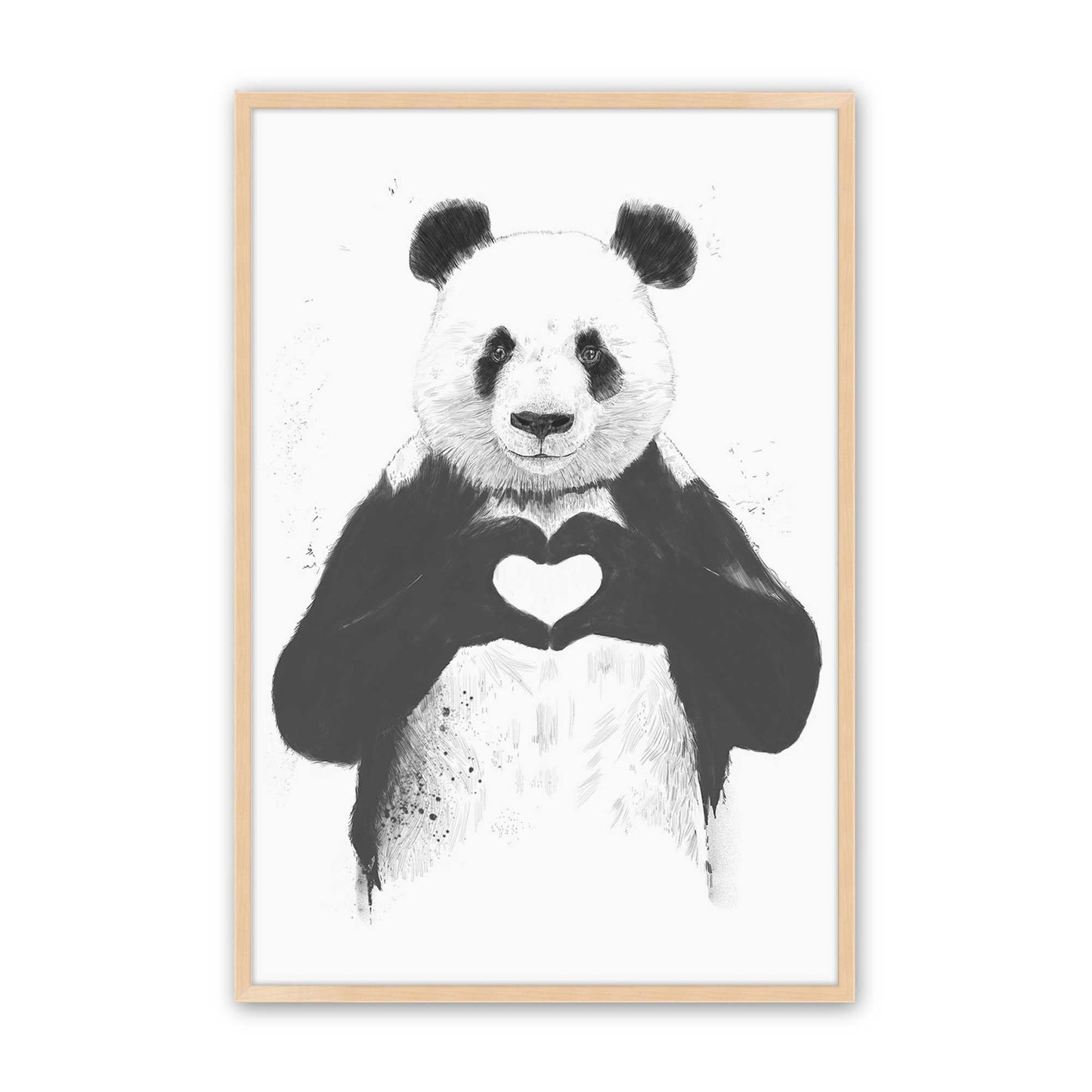 [Color:Raw Maple], Picture of art in a Raw Maple frame