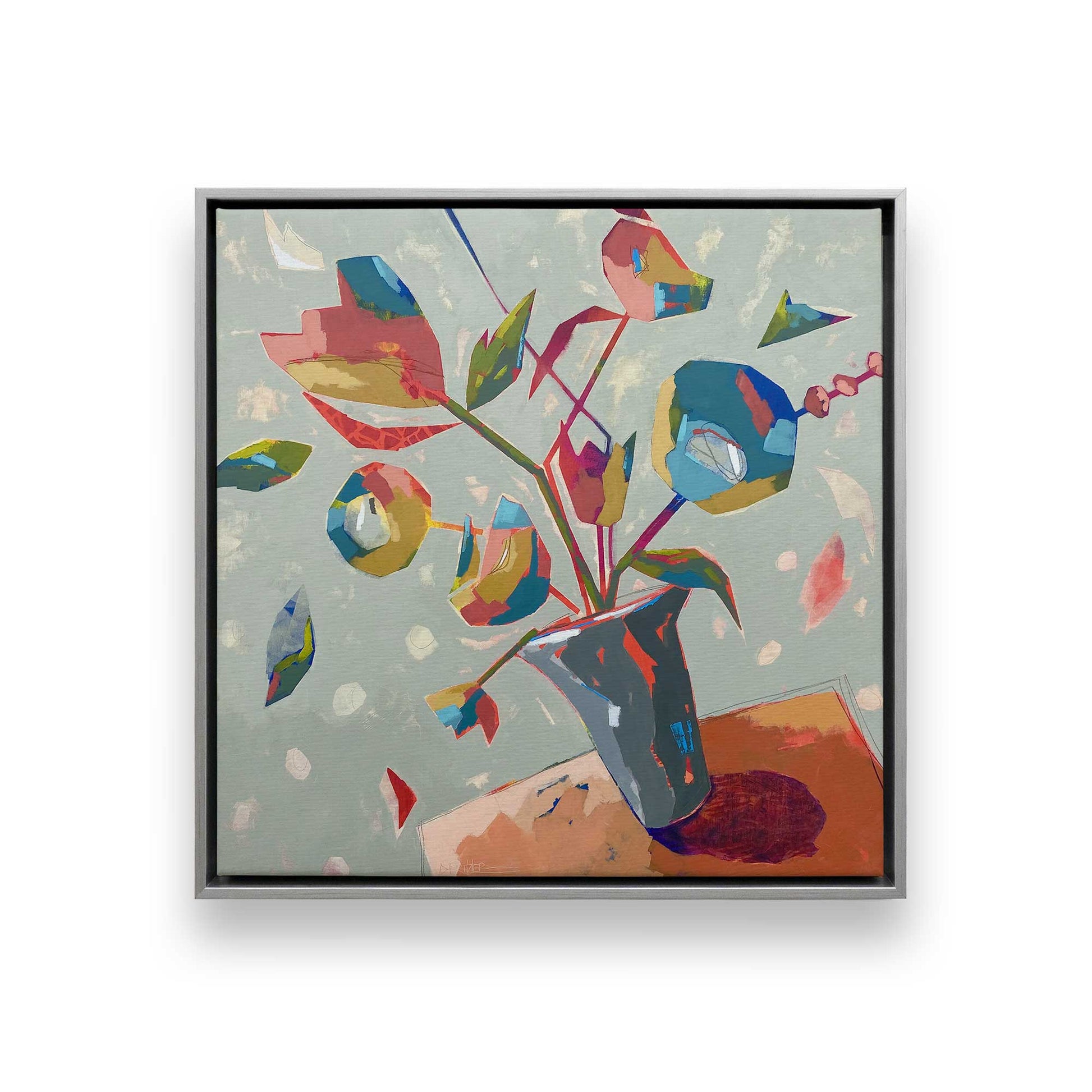 [Color:Polished Chrome], Picture of art in a Polished Chrome frame