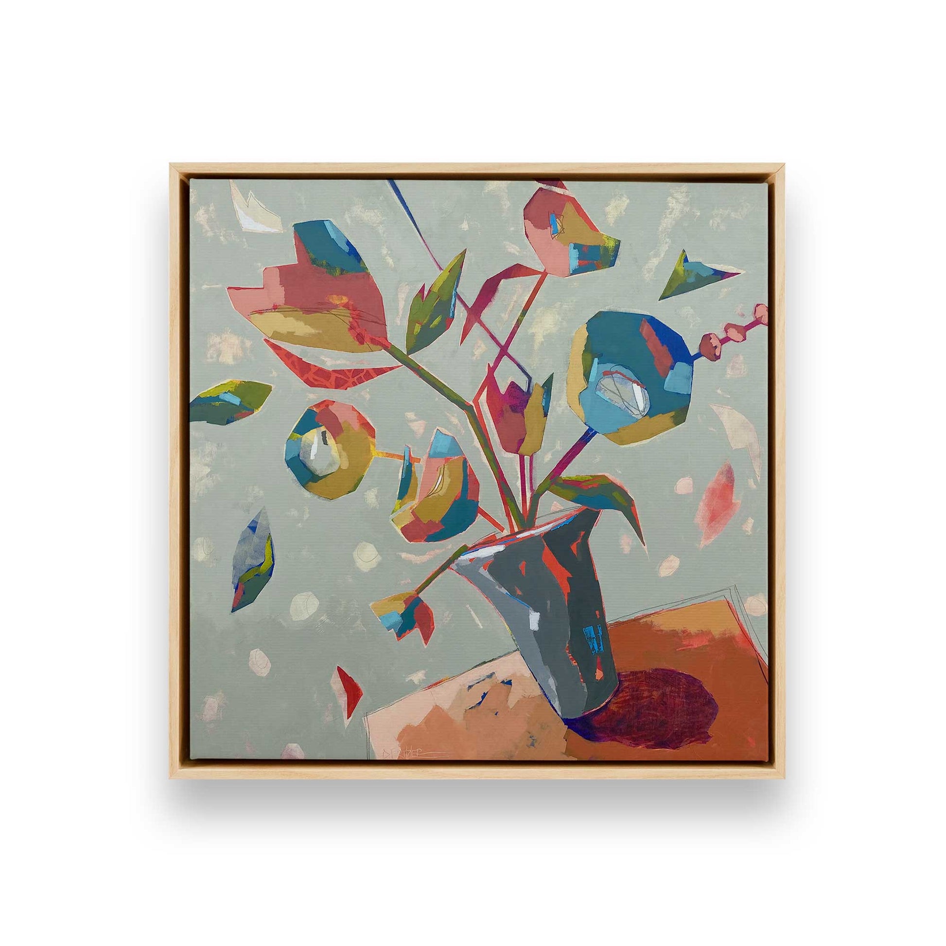 [Color:American Maple], Picture of art in a American Maple frame
