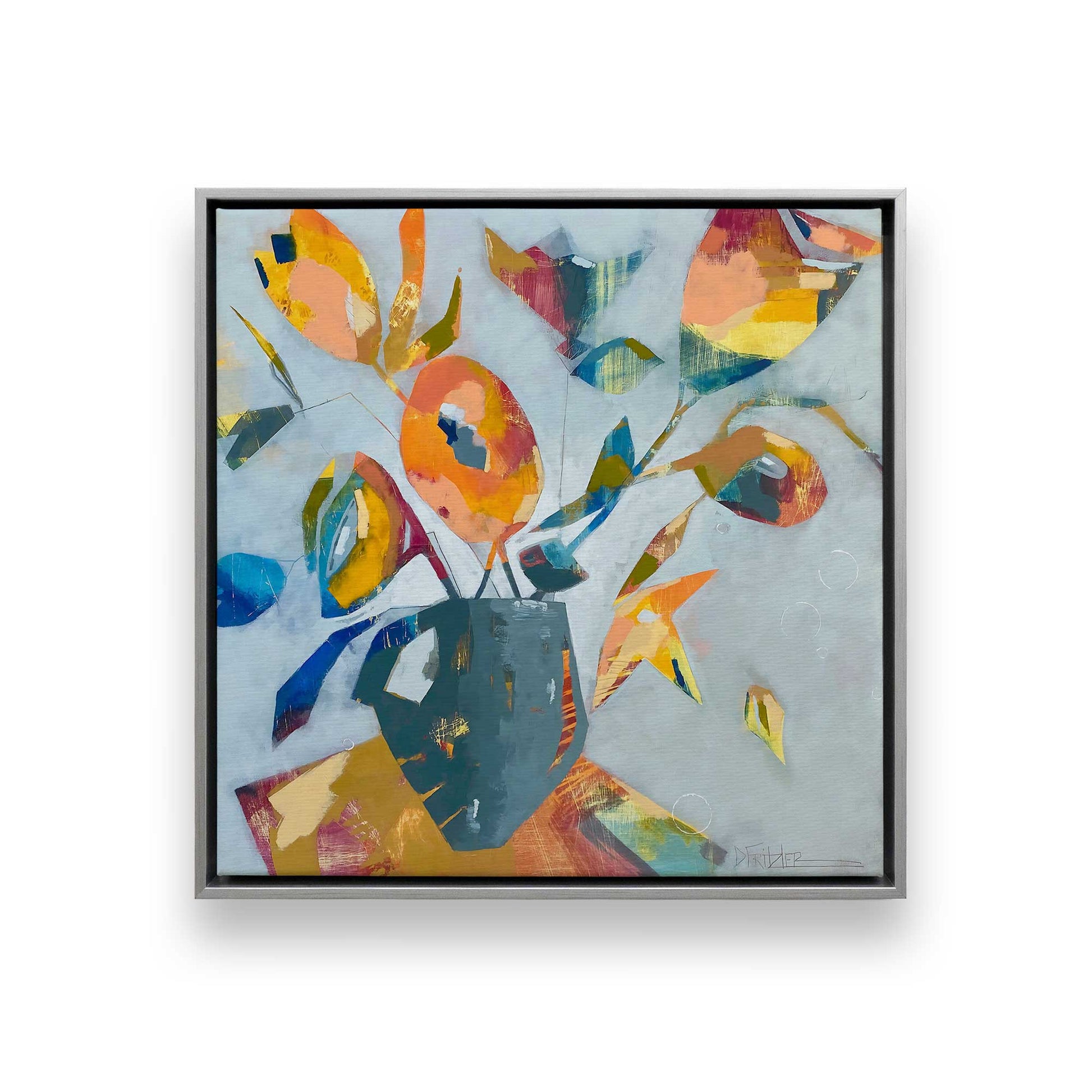 [Color:Polished Chrome], Picture of art in a Polished Chrome frame