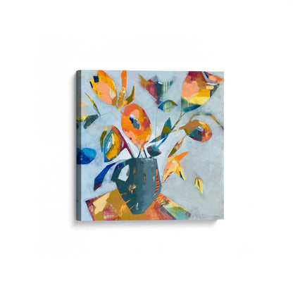[Color:Stretched Canvas], Picture of art at an angle
